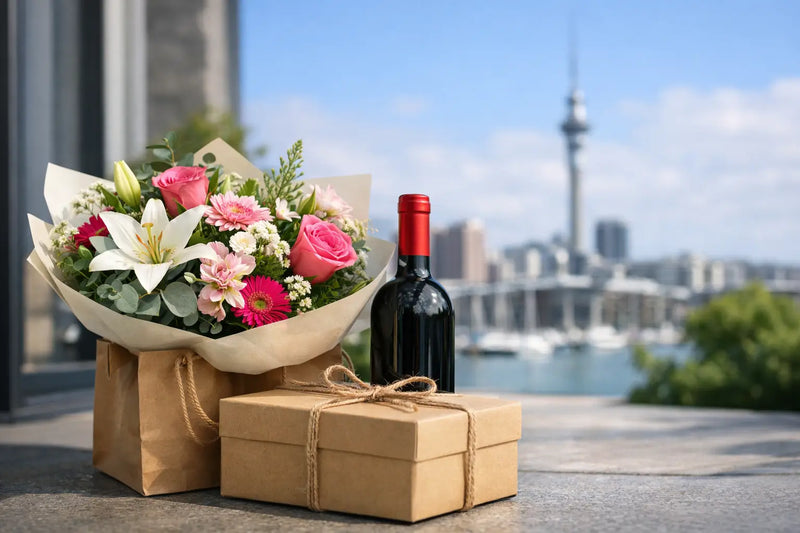 Can Wine Be Delivered With Flowers in Auckland?