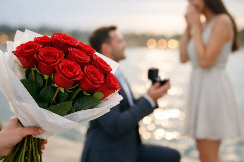 Roses for Proposal Delivery That Make It Count