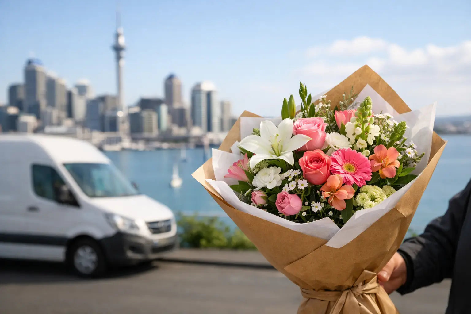 NZ Grown Bouquet Delivery for Auckland Moments