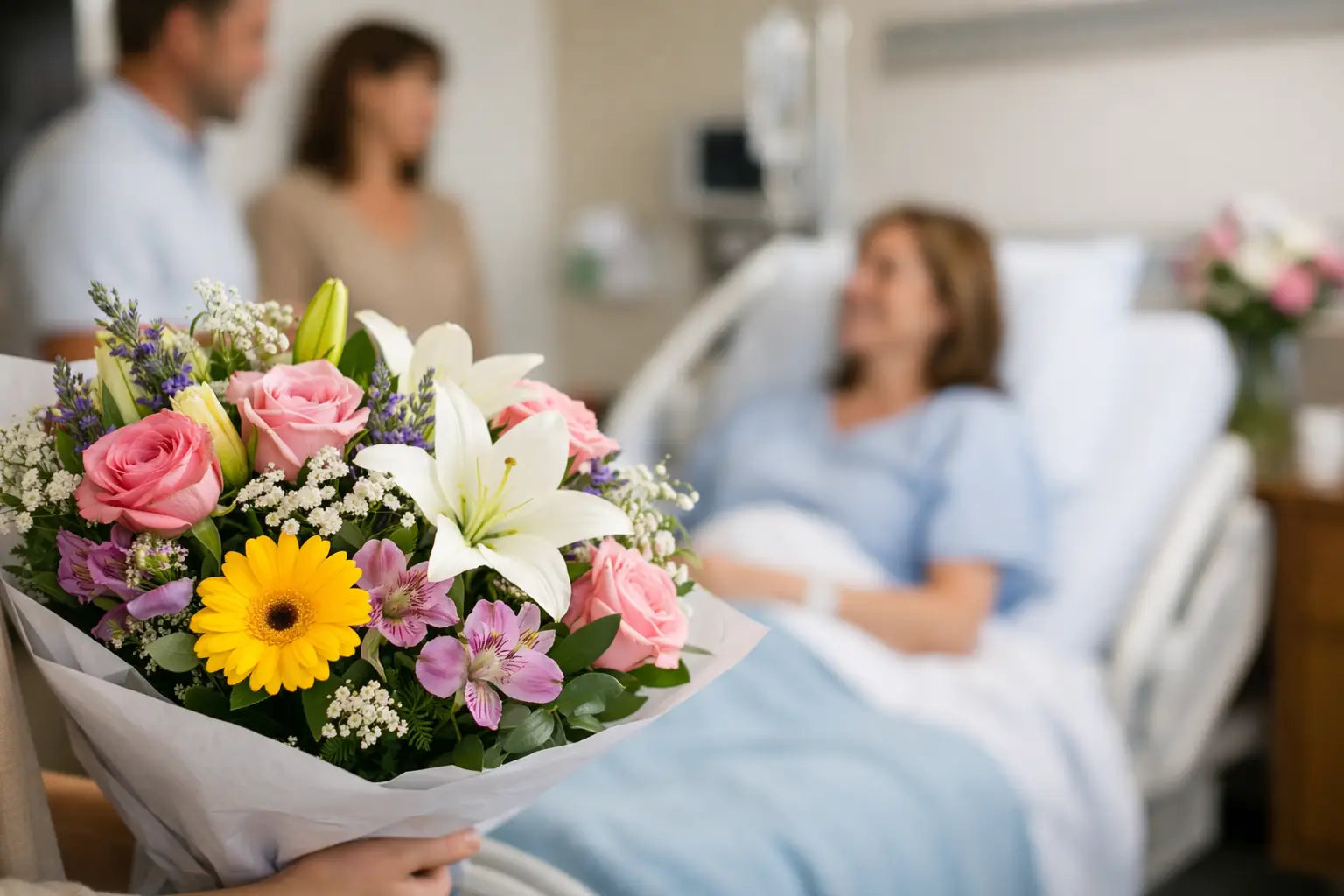 10 Best Flowers for Hospital Visitors