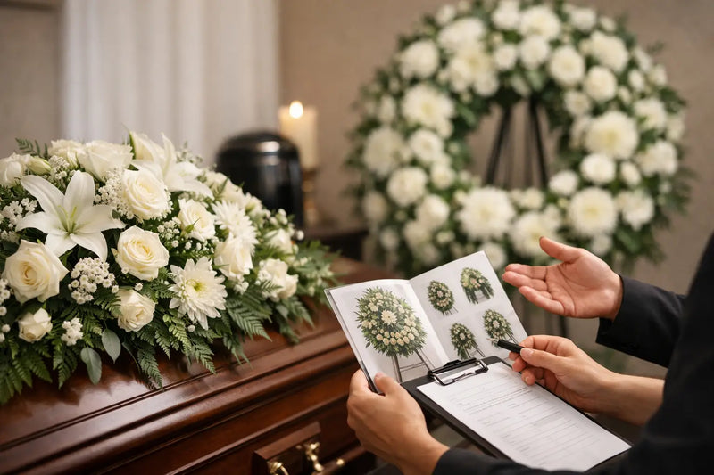 Funeral Tribute Ordering Example and Tips