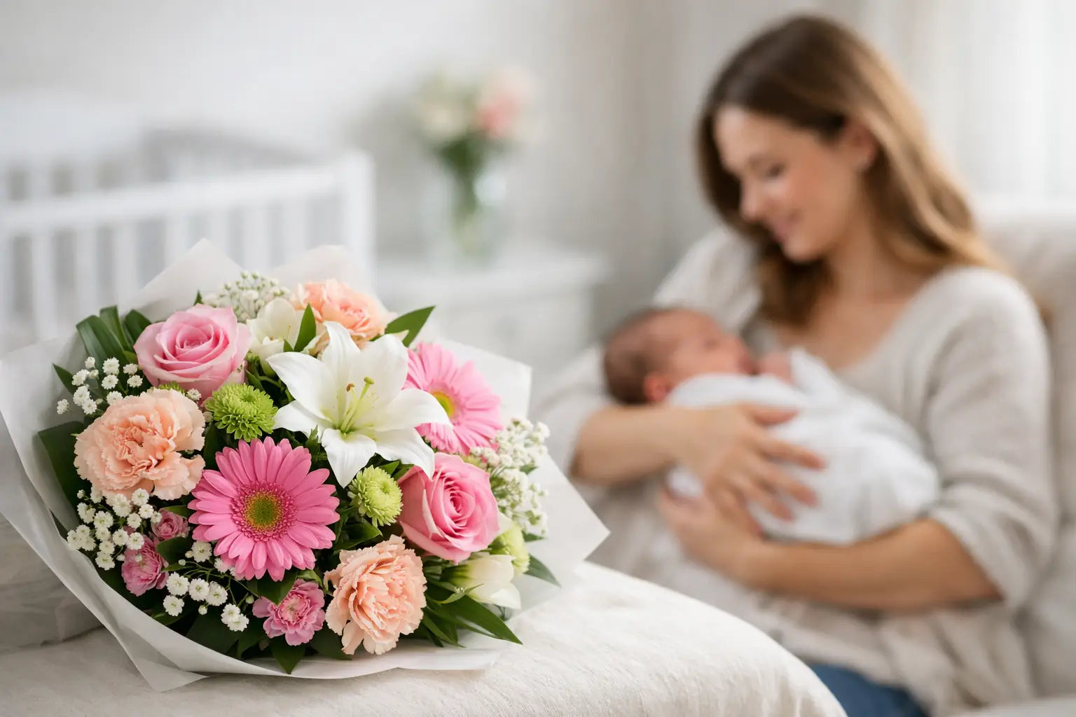 Best Flowers for New Mums