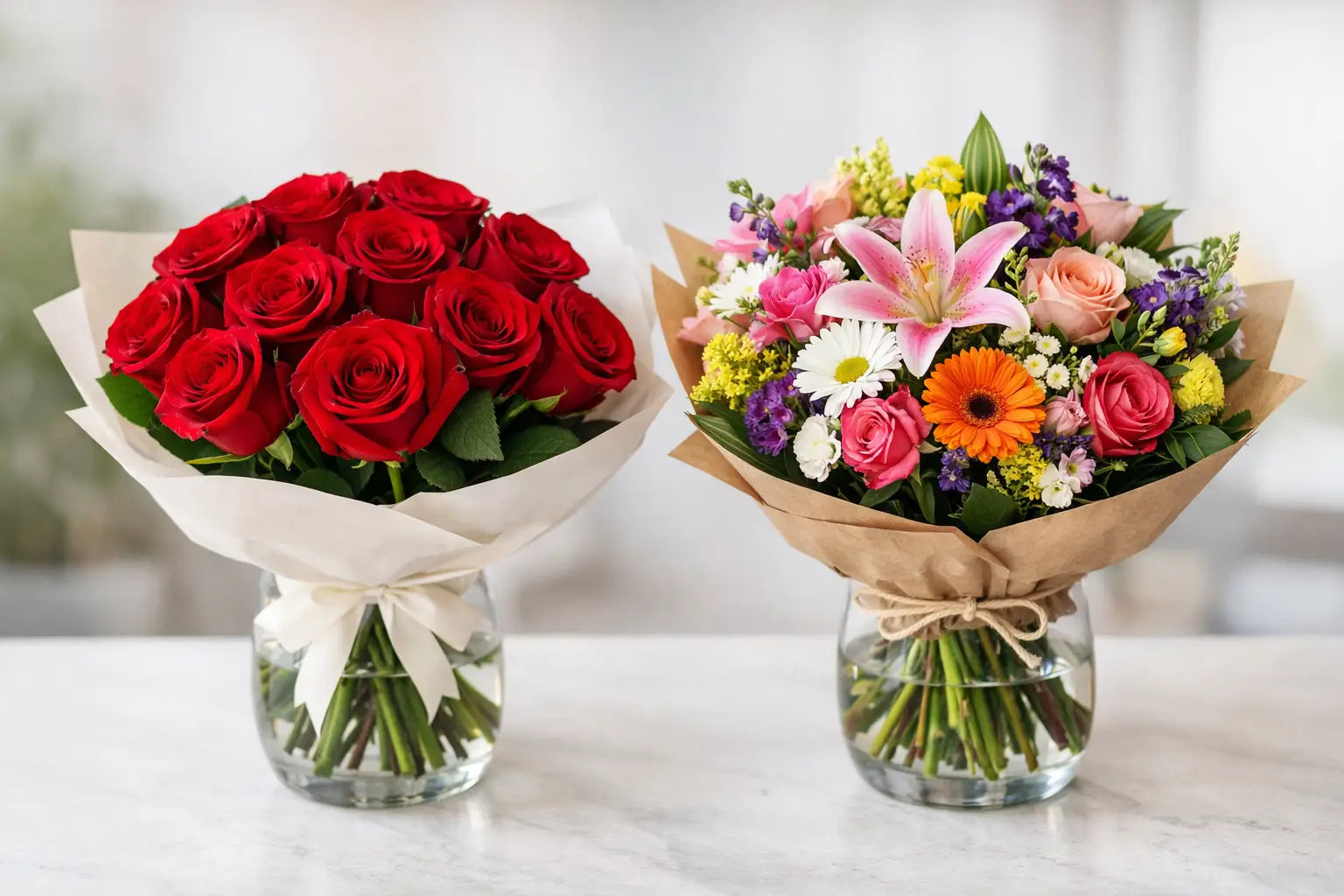 Roses vs Mixed Bouquets: Which to Send?