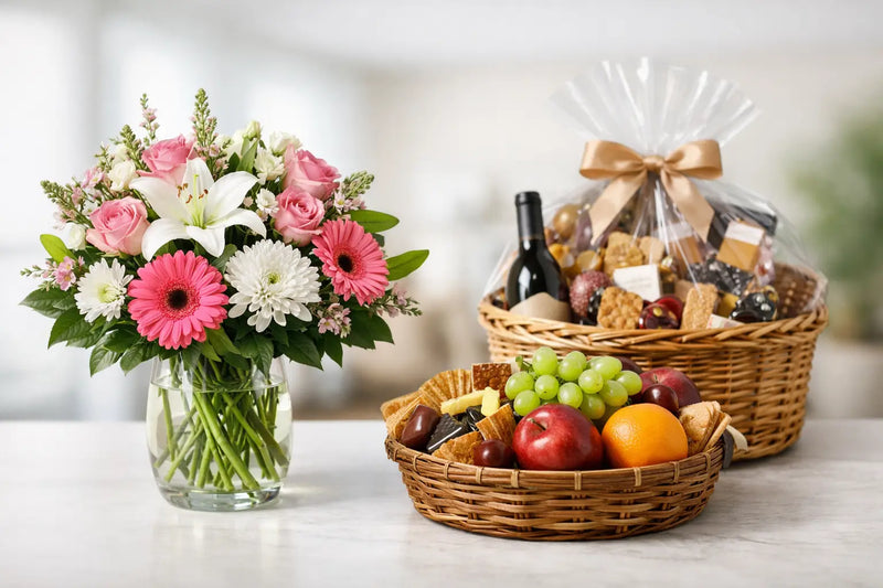 Flowers or Gift Baskets: Which to Send?