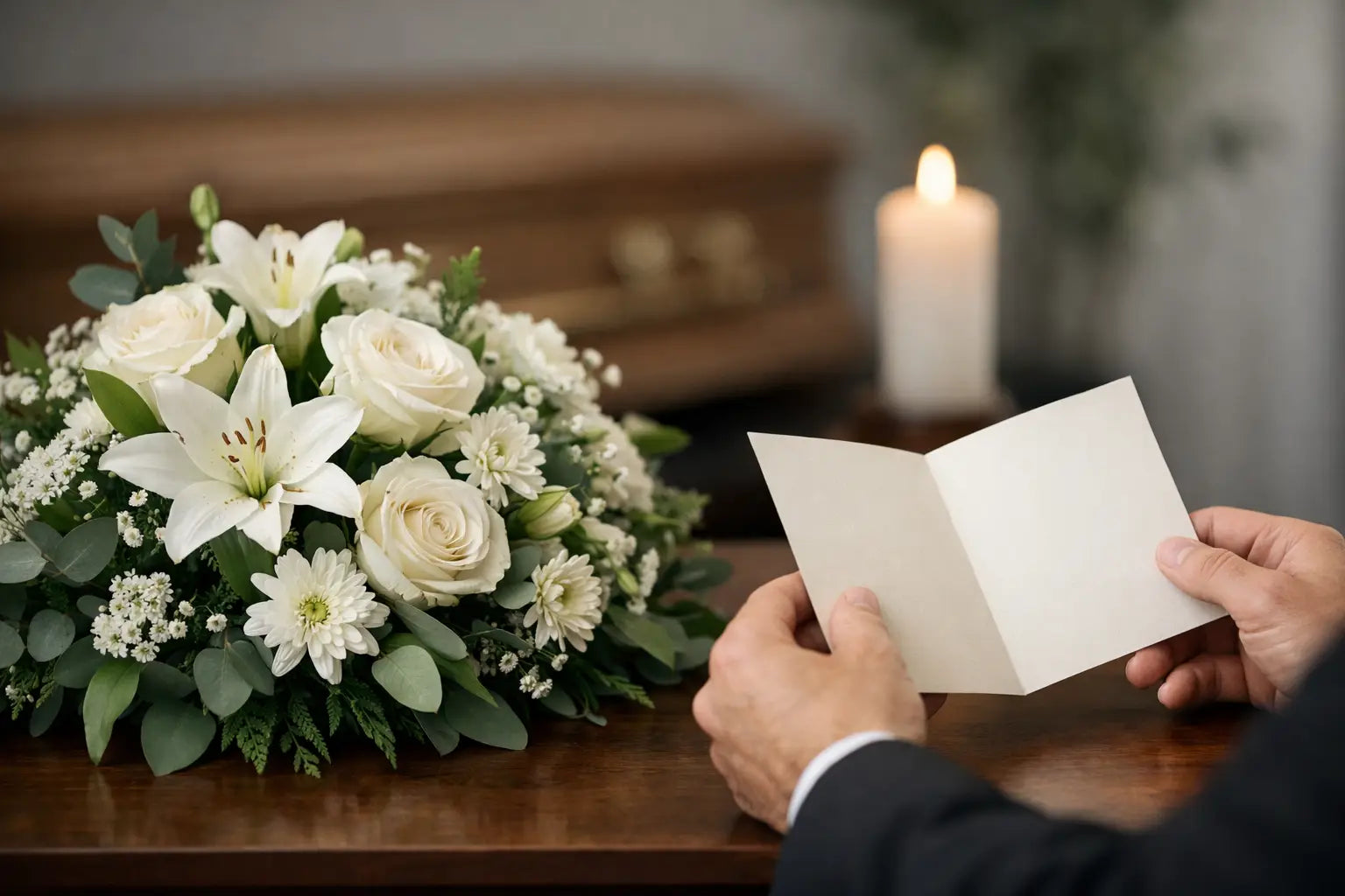 When to Send Funeral Flowers and What to Say