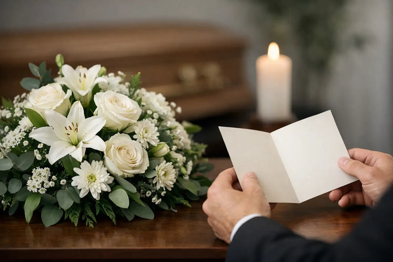 When to Send Funeral Flowers and What to Say