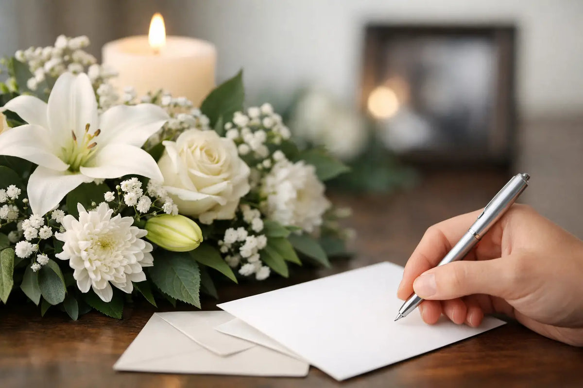 What to Write Funeral Flowers