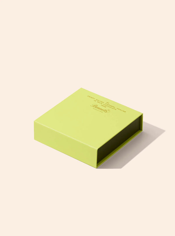 Bennetts of Mangawhai 9 Crispy Salted Caramel Praline in Milk Chocolate