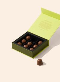 Bennetts of Mangawhai 9 Crispy Salted Caramel Praline in Milk Chocolate