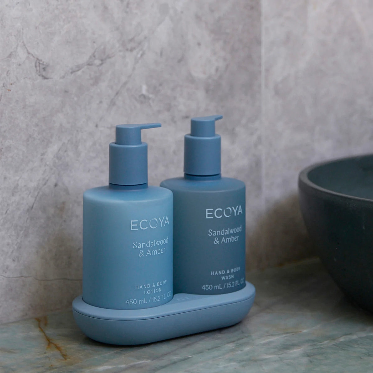 ECOYA Bathroom Edit Sandalwood & Amber