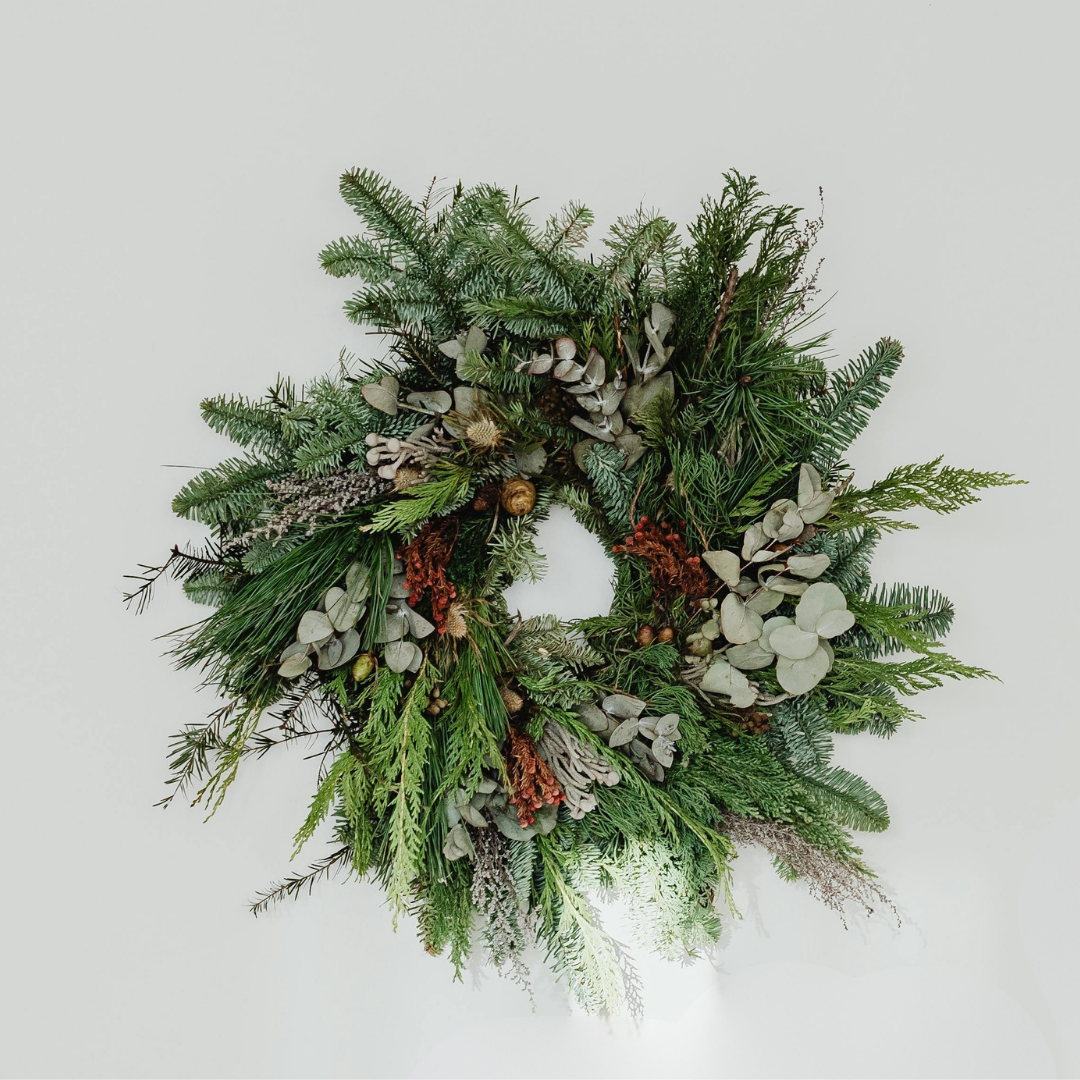Christmas Wreath – Lush Festive Greens
