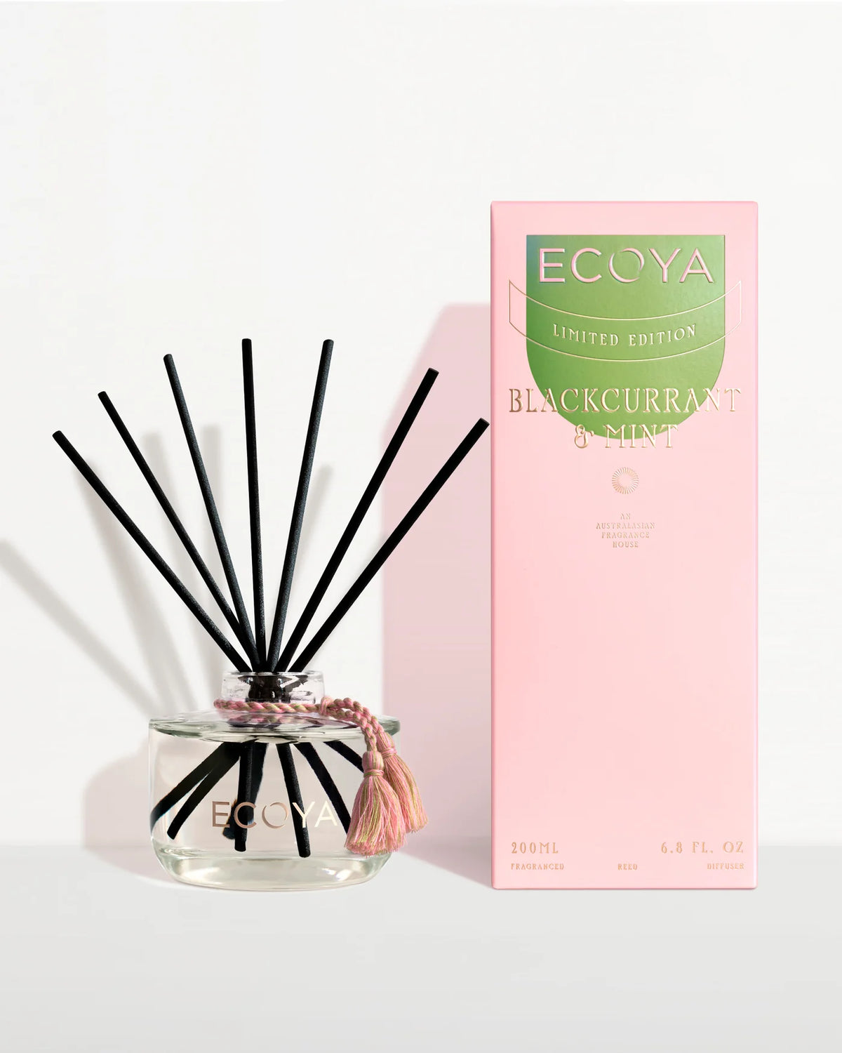 ECOYA High Summer: Blackcurrant & Mint Reed Diffuser