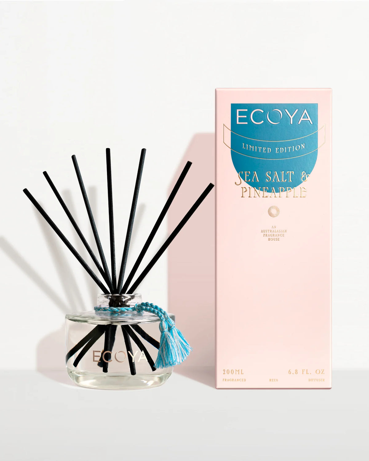 ECOYA High Summer: Sea Salt & Pineapple Reed Diffuser