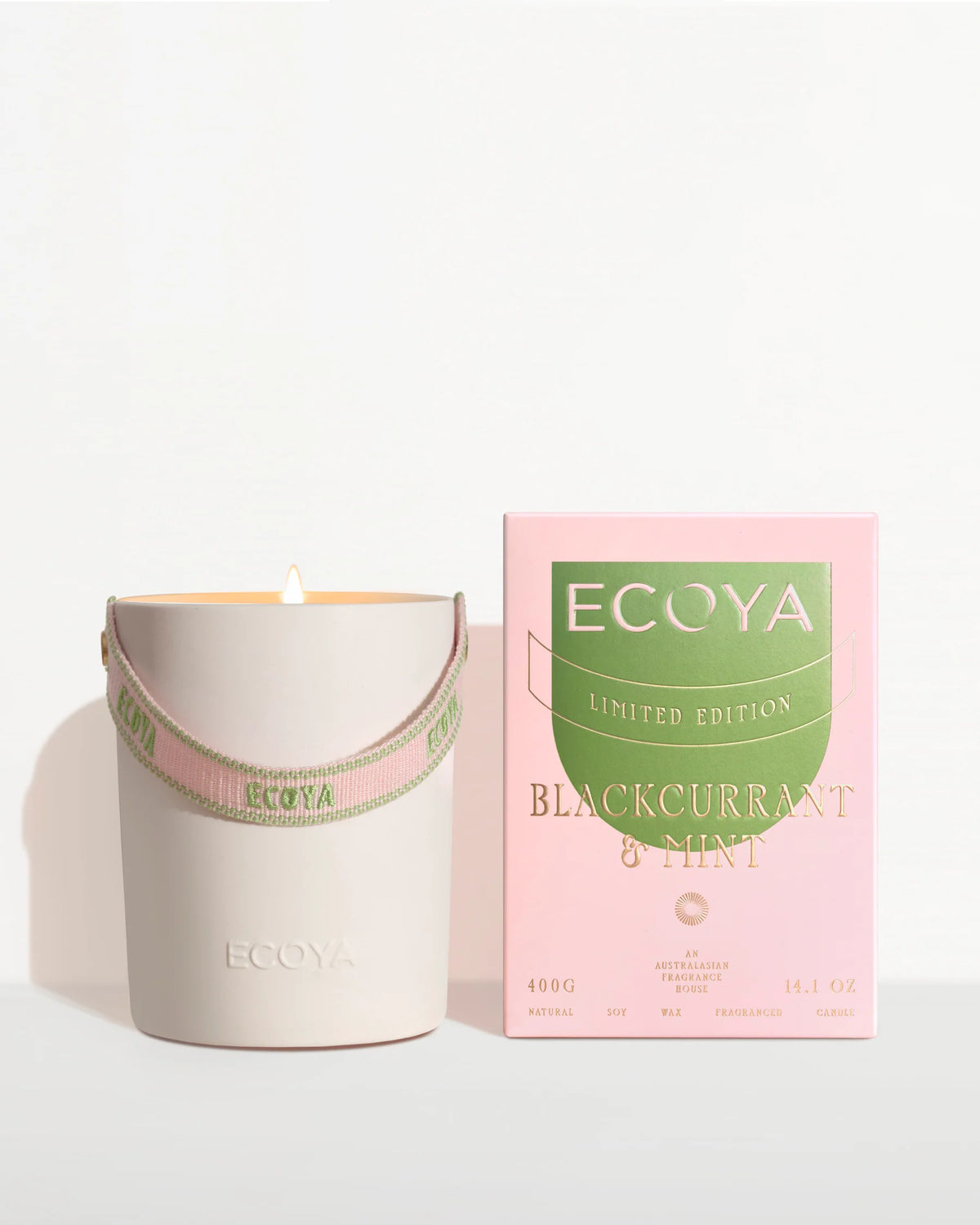 ECOYA High Summer: Blackcurrant & Mint Candle