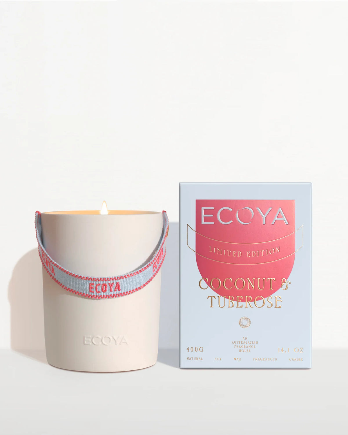 ECOYA High Summer: Coconut & Tuberose Candle
