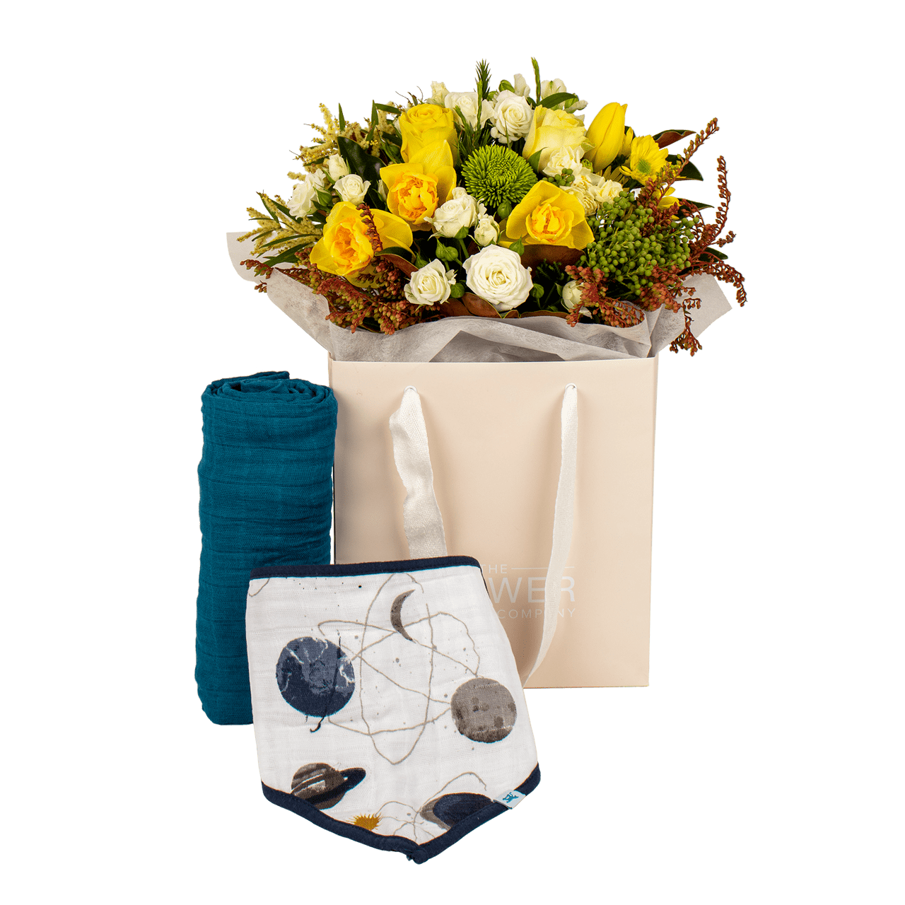 New Baby Boy Gift Basket Free Flower Delivery Auckland