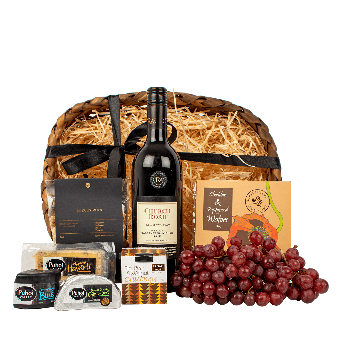Wine Cheese Gift Basket Free Delivery Auckland
